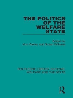 cover image of The Politics of the Welfare State